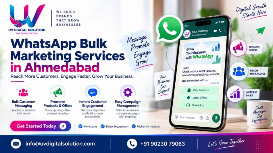 WhatsApp Bulk Marketing Services in Ahmedabad
